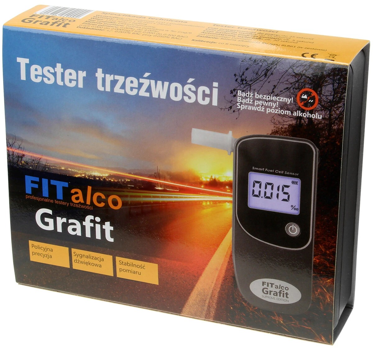 presný alkohol tester